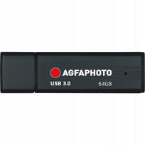 Atmintukas AgfaPhoto USB 3.2 Gen 1 64GB, juodas