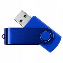USB atmintinė 64GB TWISTER, mėlyna, 3.0