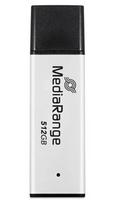 USB atmintinė MediaRange MR1904, 512GB, USB Type-A 3.2 Gen 1