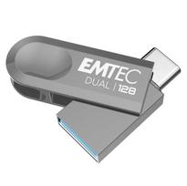 USB atmintinė Emtec D280 128GB, USB Type-A / USB Type-C 3.2 Gen 1