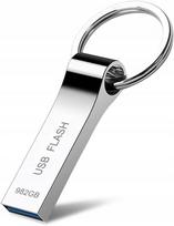 USB atmintinė NAAIS FLASH DRIVE 982GB, USB 2.0, sidabrinė