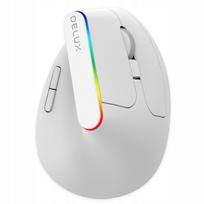 Belaidė ergonomiška žaidimų pelė su baltu LED ir RGB apšvietimu