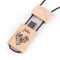 USB atmintukas 512MB 2.0 su raišteliu ir vardiniu graviravimu