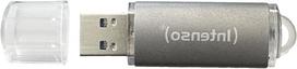 USB atmintinė Intenso Jet Line 64GB, USB 3.2, sidabrinė