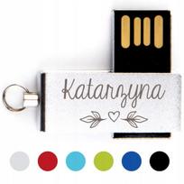 Metalinė USB atmintinė MINI 16GB su graviruojamu logotipu