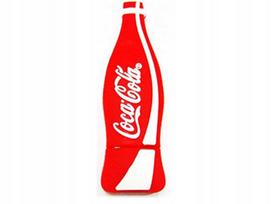 USB atmintinė 16GB 3.0, COCA COLA buteliuko dizainas, raudona