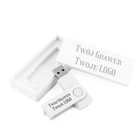 USB atmintinė TWISTER BOX 128GB 3.0, su graviruojamu tekstu ar logotipu – krikštynoms, komunijai, vestuvėms