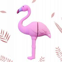 USB atmintukas 64GB, rožinis flamingas, dovanai