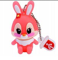 USB atmintinė vaikams 16GB, rožinė, Girls 444