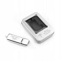 Odinis USB atmintukas 4GB su dėžute ir graviravimu "BAPTISM