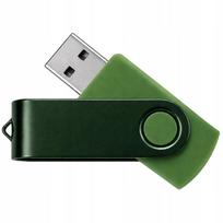 USB atmintukas 1GB TWISTER, tamsiai žalias, USB 2.0