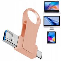 USB atmintinė 512GB, USB-C, USB-A, 4in1, USB 3.0
