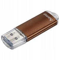 USB atmintinė Hama Laeta, 256GB, USB 3.0, 90MB/s, ruda