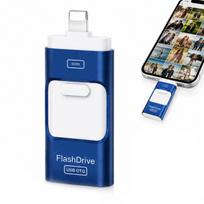 128GB USB atmintukas 4-in-1: Micro-USB, Lightning, USB-C, USB 3.0