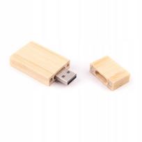Medinė USB atmintinė 32GB 3.0, šviesaus klevo medžio