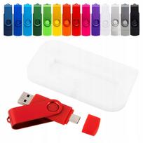 USB atmintinė 16GB, USB-C 3.0, su dėžute, įvairių spalvų