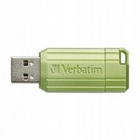 USB atmintinė Verbatim PinStripe 64GB, USB 2.0, žalia