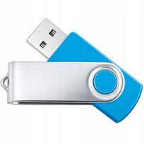 USB atmintinė TWISTER 128GB, USB 2.0, mėlyna