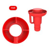Silicone Snack Bowl Food Grade Reusable Snack Ring Lightweight Candy Tray Snack Dispenser Fruit Candy Tray Container Food Tray yellow