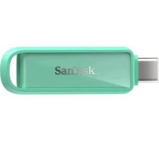 USB atmintinė SANDISK 256GB, USB-C, OTG, žalia