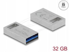 USB atmintinė 32GB, metalinis korpusas, Delock 54070, 5Gbps