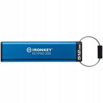 Išorinis SSD diskas KINGSTON IronKey Keypad 200 512GB, FIPS 140-3, AES-256