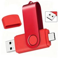 USB atmintinė 512GB, USB-C ir USB-A, 30MB/s