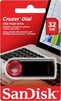 USB atmintinė SanDisk Cruzer Dial 32GB SDCZ57-032G-B35