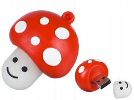 USB atmintinė 64GB grybuko formos pakabukas