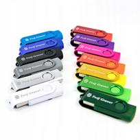 USB atmintinė TWISTER 16GB, USB 3.0, su graviravimu, 10 vnt. rinkinys