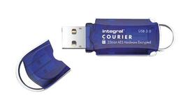 Šifruojama USB atmintinė Integral Courier 8GB, USB 3.0, AES 256-bit