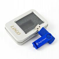 32GB USB atmintinė su graviruota metaline dėžute
