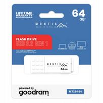 USB atmintinė UME3, 64GB, balta, USB-A 3.2, iki 60MB/s
