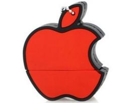 USB atmintinė 32GB, Apple iPhone, raudona