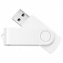Atmintukas 64GB USB 3.0 TWISTER, baltas