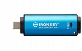 USB atmintukas Kingston IKVP50C/512GB, 512GB, USB 3.1, Type C, mėlynas