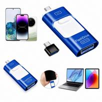 USB atmintinė 128GB 4-in-1, Lightning, USB-C, USB 3.0, Model 2026