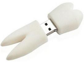 USB atmintinė 32GB 3.0, danties formos