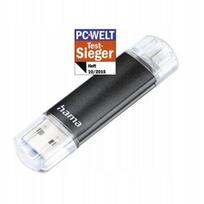 USB atmintinė Hama Laeta Twin, 32GB, USB 3.2, USB-A / micro USB, 40MB/s