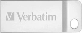 USB atmintukas Verbatim 98750, 64GB, USB 2.0, sidabrinis
