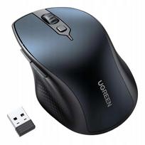 Belaidė pelė MU101, „Bluetooth“, 2.4 GHz, ergonomiška, mėlyna