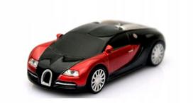 USB atmintinė 32GB BUGATTI, juoda, automobilio formos