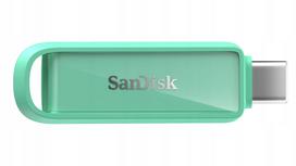 USB atmintinė SanDisk USB-C 512GB, žalia (SDIXS0N-512G-GN6NQ, 150MB/s)