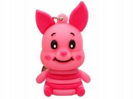 32GB USB 3.0 atmintukas „Piglet Donkey Tiger“