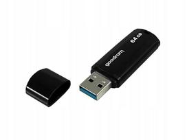 USB atmintinė GOODRAM 64GB UMM3, juoda, USB 3.0