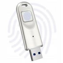 512GB USB 3.0 atmintukas su pirštų atspaudų apsauga, AES256 šifravimas