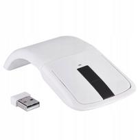 Belaidė sulankstoma pelė, USB, balta