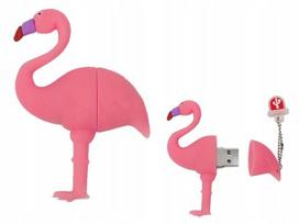 USB atmintinė 32GB, flamingo formos