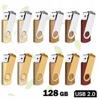 USB atmintinė 128GB, USB 2.0, medinė