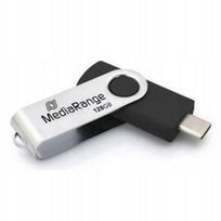 USB atmintinė MediaRange USB 3.2 Gen1 USB-C, 128GB